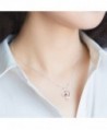 Moon Earrings Necklace Climbers Collarbone in Women's Chain Necklaces