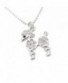 Spinningdaisy Silver Plated Poodle Anklet