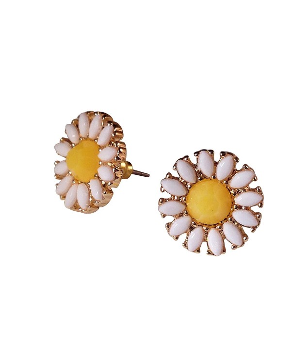 Katara Decor - Daisy Sunflower Earrings Spring Flower Stud Nature - CM12NUC125O