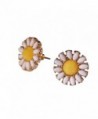 Katara Decor - Daisy Sunflower Earrings Spring Flower Stud Nature - CM12NUC125O