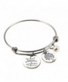 Meibai Grandmother Personalized Granddaughter Expandable - Grandmother and Granddaughter Expandable Bracelet - C6189D8DGXX