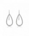 Evermarker Titanium Sterling Earrings Waterdrop