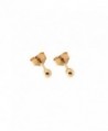 14k Rose Gold Ball Stud Earrings- 2mm - C212JV80UKX