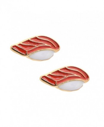 Spinningdaisy Miniature Yummy Sushi Stud Earrings - C812L096ETH