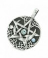 Pentacle Defense Crystals Pentagram Necklace in Women's Pendants