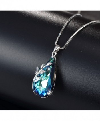 T400 Jewelers Eternity Necklace Swarovski in Women's Pendants