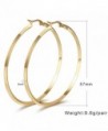 Fashion Womens Stainless Earring Silver