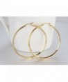 Fashion Womens Stainless Earring Silver in Women's Hoop Earrings