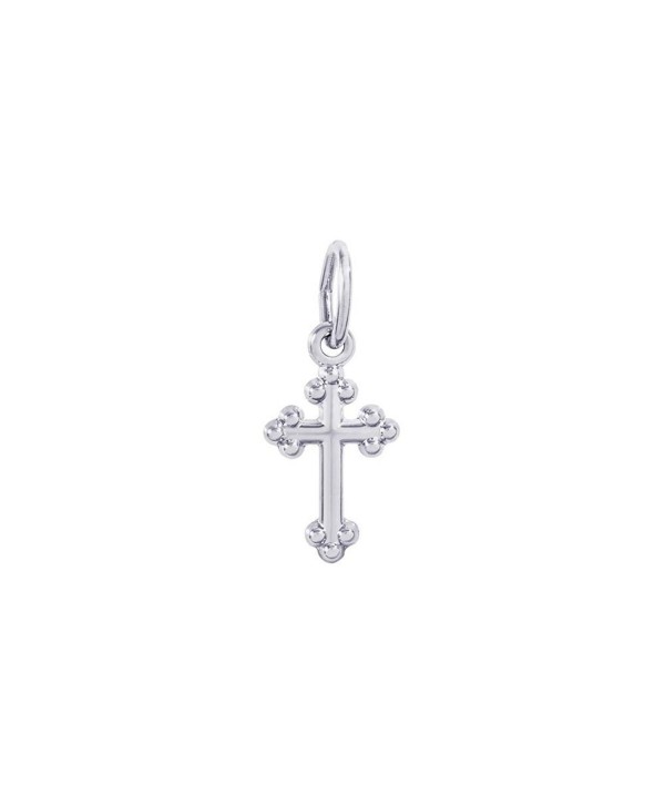 Rembrandt Sterling Silver Cross Charm - C8119EKXNFN