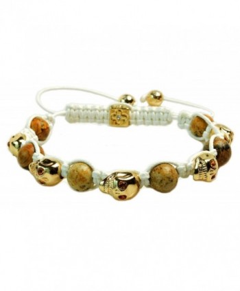 Crystal Beaded Shamballa Bracelet Macrame