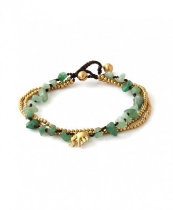 Aventurine 3 strand Beautiful Bracelet JB 0277A - CB125RZ8XBH