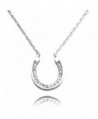 TIONEER Sterling Silver Horseshoe Necklace