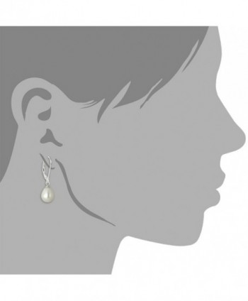 SilberDream Freshwater Cultured Earrings SDO168W