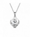 T400 Jewelers "Hollow Heart" Openwork 925 Sterling Silver Pendant Necklace- 18" Love Gift - CJ124MDPE2B
