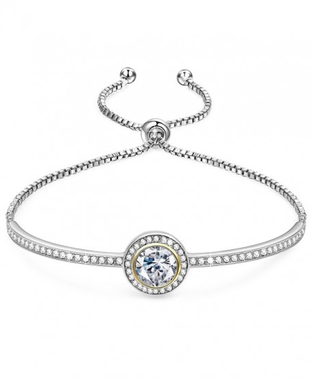 %E2%99%A5Valentines Adjustable Bracelet Swarovski Girlfriend - White - CP189SHOLTE