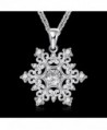 Happy Gogou Snowflake Necklaces Zirconia