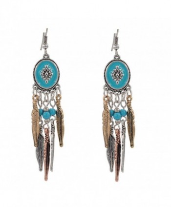 Idealway Bohemian Vintage Tassel Earrings in Women's Drop & Dangle Earrings