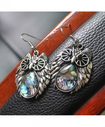 Womens Shell Retro Dangle Earrings