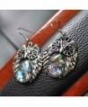 Womens Shell Retro Dangle Earrings