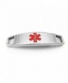 MyIDDr Steel Medical Attached Bracelet in Women's ID Bracelets