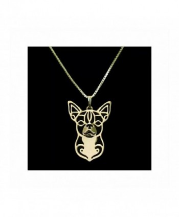 Chihuahua Necklace Rose Gold-Tone - CU12N27FWW9