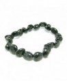 Shungite Bracelet From Russia - Freeform Tumbled Beads - CH127XYRMXF