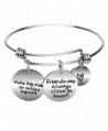 Side By Side Or Miles Apart Best Friends Charms Bangle Bracelets - Long Distance Friendship Gifts - C317AAK3T3T