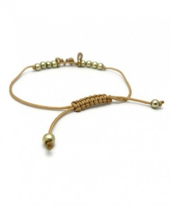 APECTO Simple Plated Bracelet Adjustable in Women's Link Bracelets