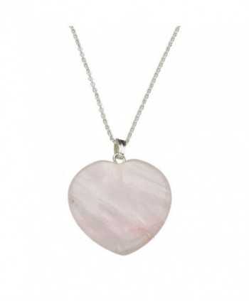 Quartz Pendant Sterling Silver Necklace