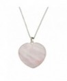 Quartz Pendant Sterling Silver Necklace