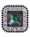 Interchangeable 18-20mm Snap Jewelry Rhinestone Rainbow by My Gifts - CS1827REIY9