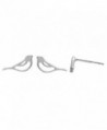 Boma Sterling Silver Bird Stud Earrings - CW12BXADL75