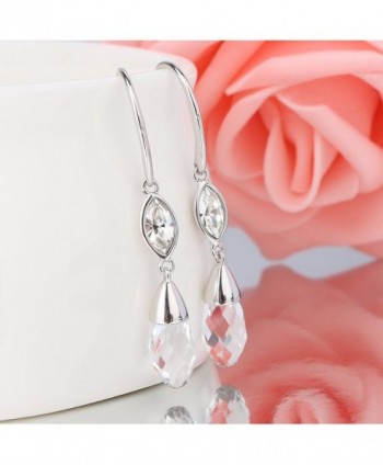 JOYEN Swarovski Elements Platinum Earrings