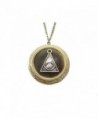 Hex Protection Locket Necklace - Hex Removal - Curse Protection-all Seeing Eye-evil Eye-wicca Jewelry - C91202I2H3T