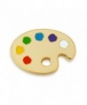 Pinsanity Painter's Palette Enamel Lapel Pin - CA186WL6858