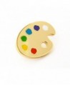 Pinsanity Painters Palette Enamel Lapel