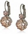 Sorrelli French Wire Drop Earrings - Satin Blush - CT12O6TCWUQ