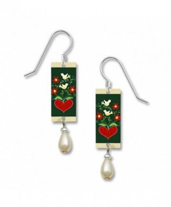 Lemon Tree Lightweight Lovebird Dangle Earrings 4006 - C212MPVN1YZ