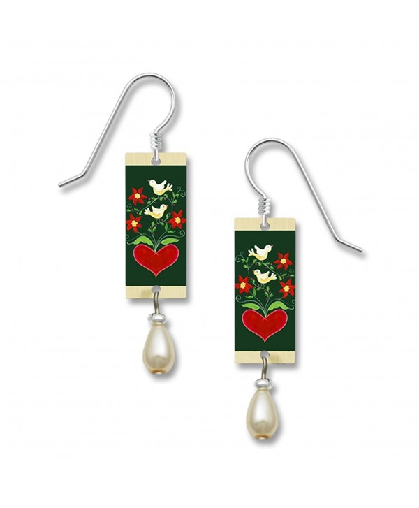 Lemon Tree Lightweight Lovebird Dangle Earrings 4006 - C212MPVN1YZ