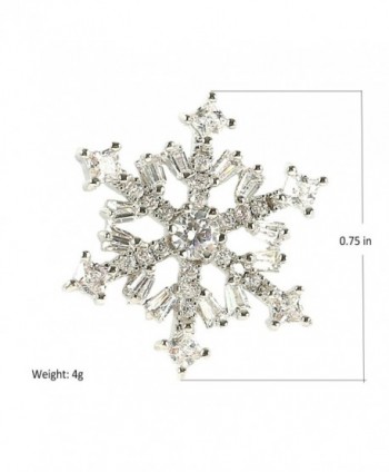 Snowflake 925 Silver Stud Earrings