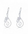 MBLife Sterling Silver Musical Earrings