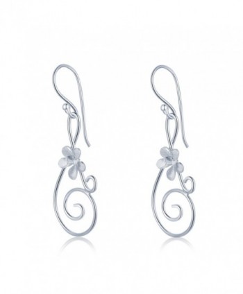 MBLife Sterling Silver Musical Earrings in Women's Drop & Dangle Earrings