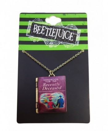 Beetlejuice Handbook for the Recently Deceased Necklace - CA126XZERAP