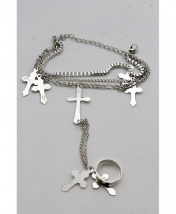Fashion Jewelry Silver Bracelet Charms in Women's Link Bracelets