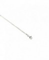 Sterling Silver Diamond Italian Necklace in Women's Chain Necklaces