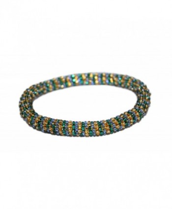 Crochet Glass Bracelet Nepal SB400