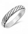 Rope Eternity Twisted Thumb Ring New .925 Sterling Silver Band Sizes 6-12 - CT187YW5XAO