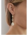 Mariell Dramatic Micro Pave Wedding Earrings in Women's Drop & Dangle Earrings