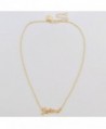 Jane Stone Monogram Personalized Statement in Women's Choker Necklaces