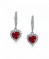 Bling Jewelry Simulated Leverback Earrings